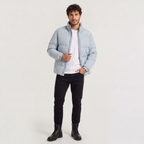 Herren Steppjacke mit hohem Kragen