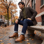 Bottes Chukka à lacets pour hommes