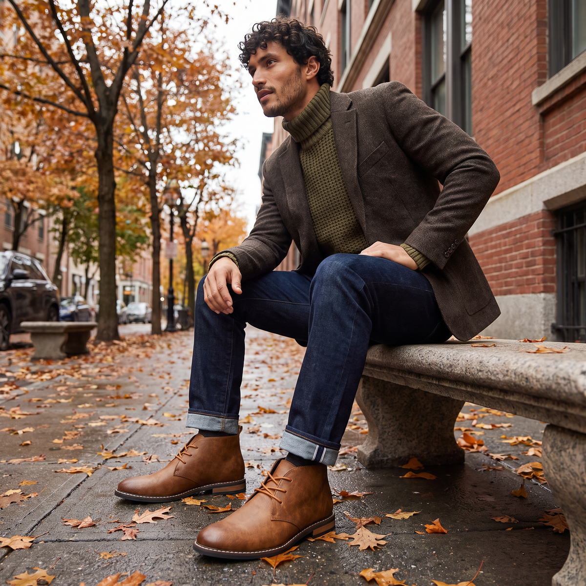 Herren Chukka Boots zum Schnüren