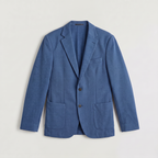 Blazer en maille pour homme avec coupe cintrée