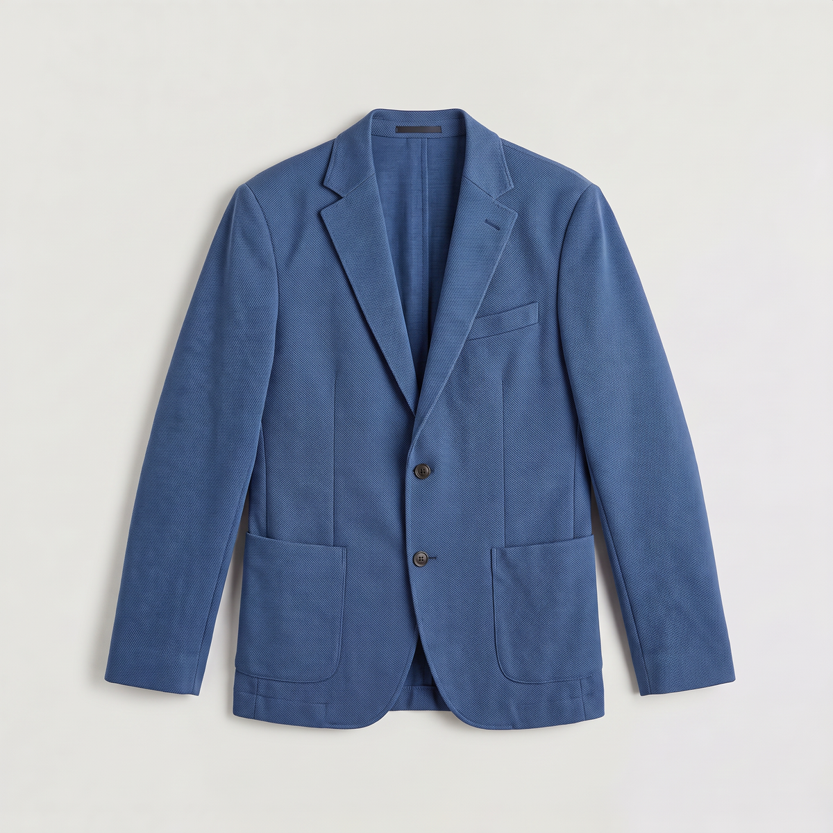 Blazer en maille pour homme avec coupe cintrée