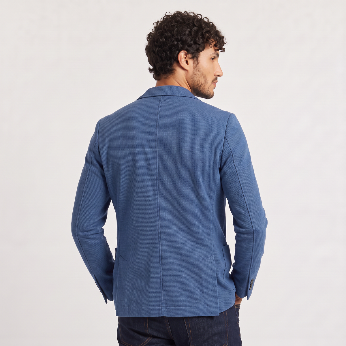 Herren Strickblazer mit taillierter Passform