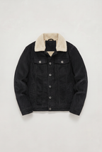 Herren Cordjacke mit Sherpafutter