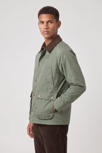 Herren Übergangsjacke mit Cordkragen