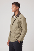 Herren Übergangsjacke mit Cordkragen