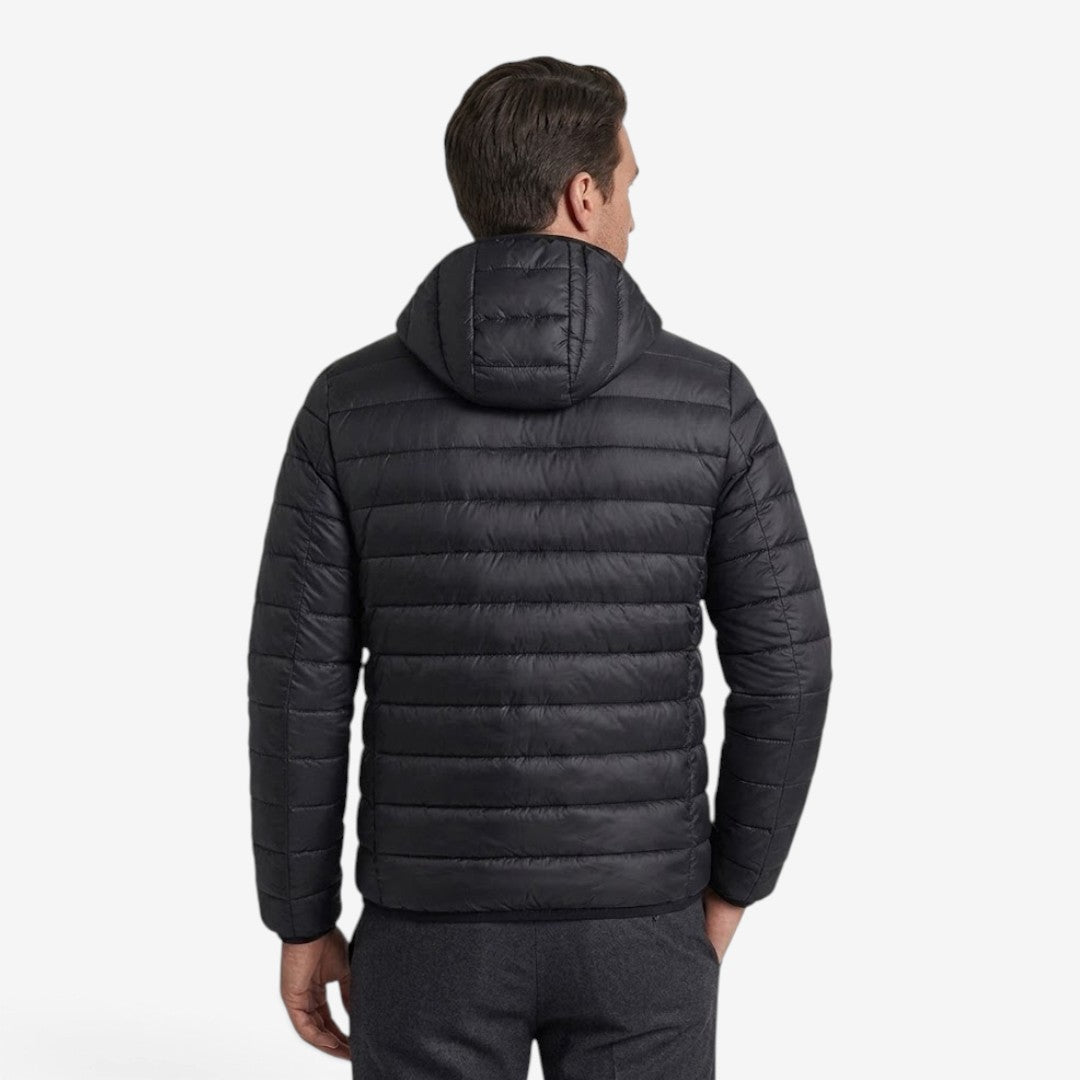 Herren Steppjacke mit Kapuze