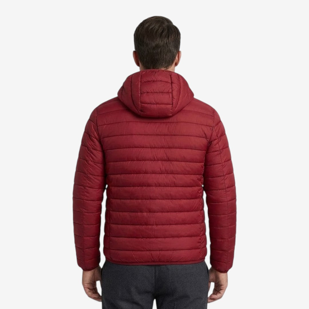 Herren Steppjacke mit Kapuze