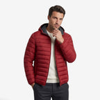 Herren Steppjacke mit Kapuze