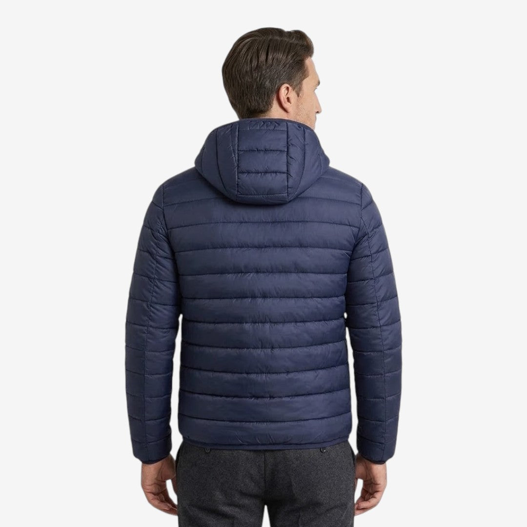 Herren Steppjacke mit Kapuze