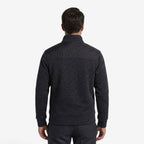 Herren Steppjacke mit Strickdetails und Stehkragen