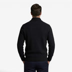 Cardigan en tricot pour homme avec col châle
