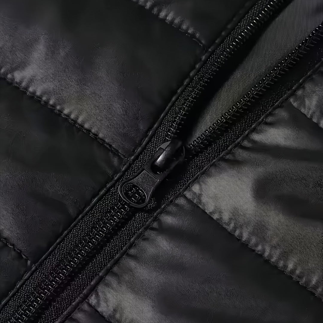 Herren Steppjacke mit Kapuze