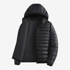 Herren Steppjacke mit Kapuze