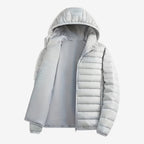 Herren Steppjacke mit Kapuze