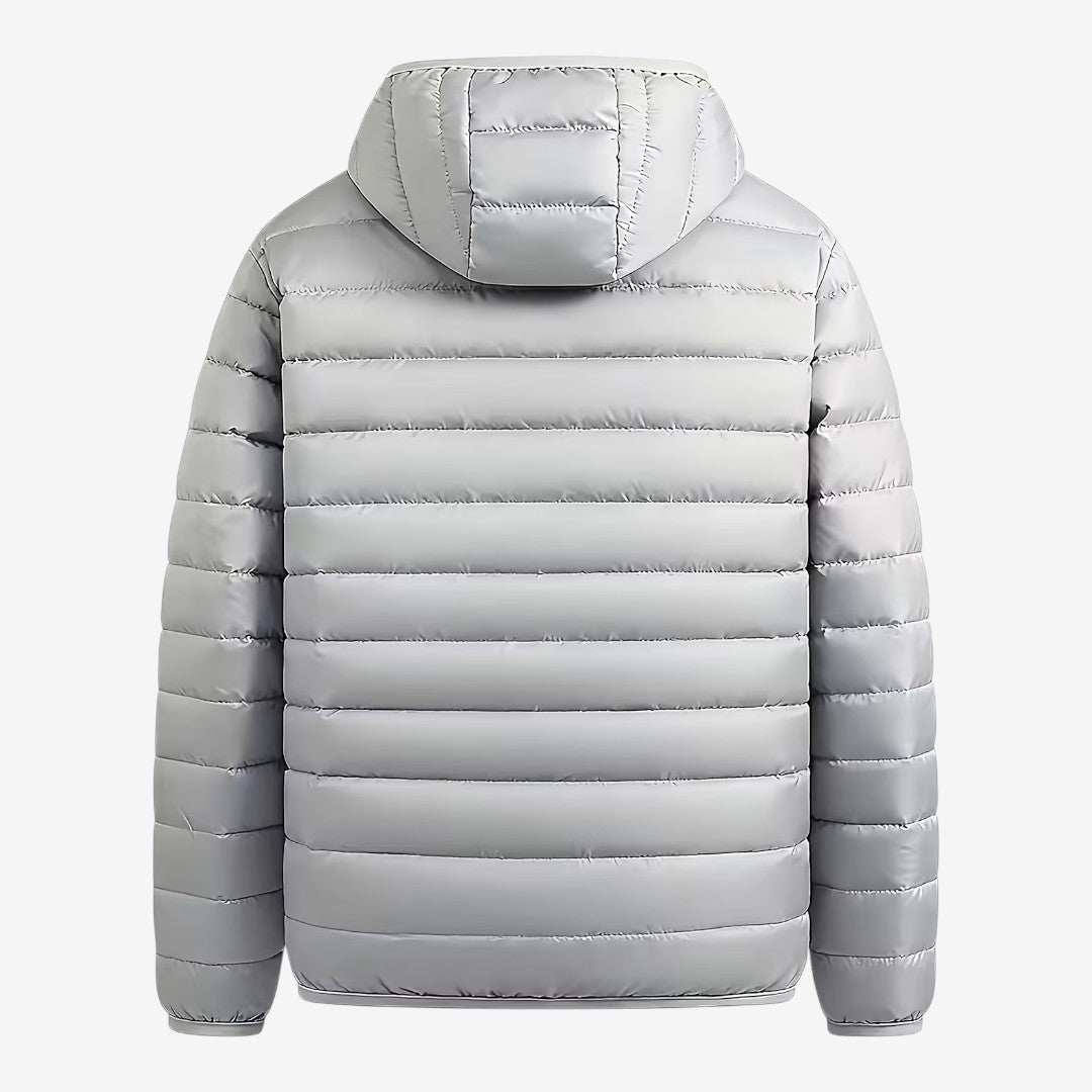 Herren Steppjacke mit Kapuze