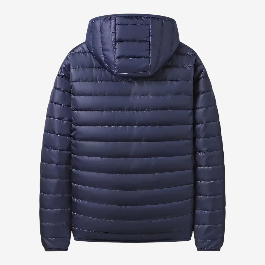 Herren Steppjacke mit Kapuze