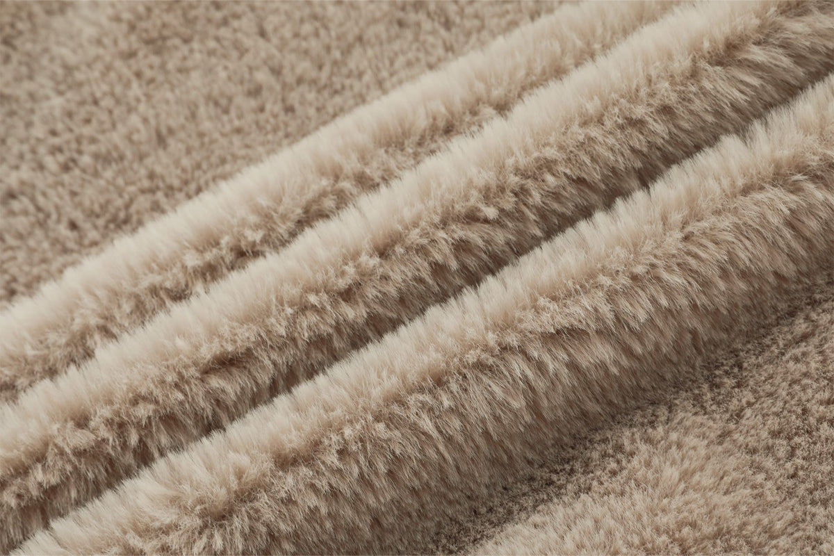 Zwarte herenjas in suède-look met warme fleece voering