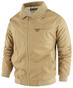 Veste bomber homme avec doublure polaire chaude