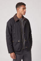 Herren Übergangsjacke mit Cordkragen