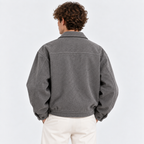 Herren Jacke in Wildlederoptik mit mehreren Taschen