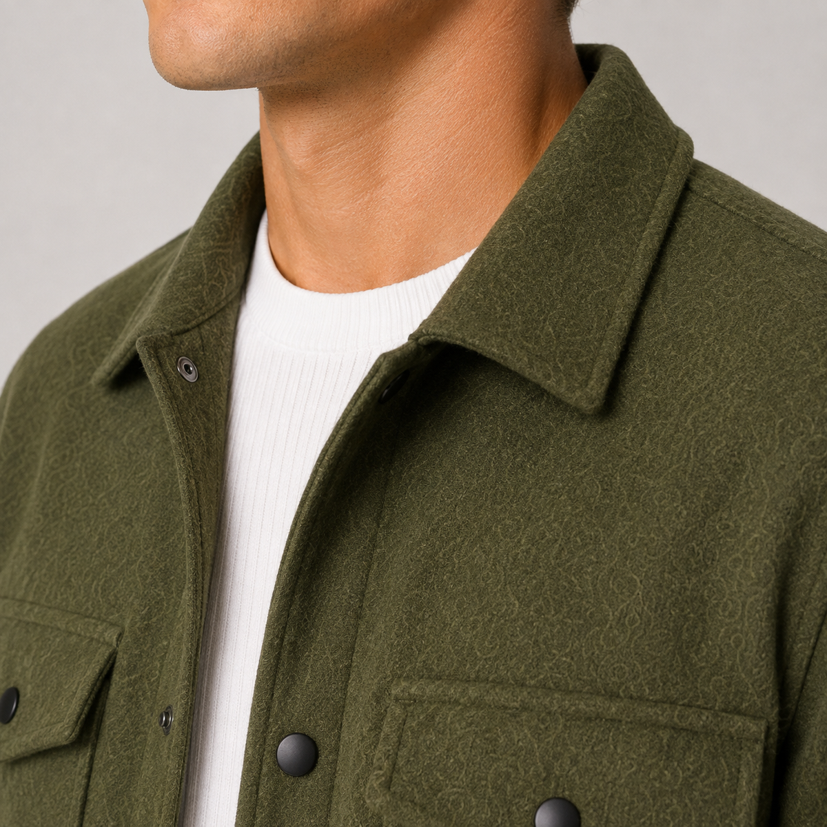 Leichte Herren Overshirt Jacke