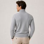 Herren Rollkragenpullover aus weichem Strick