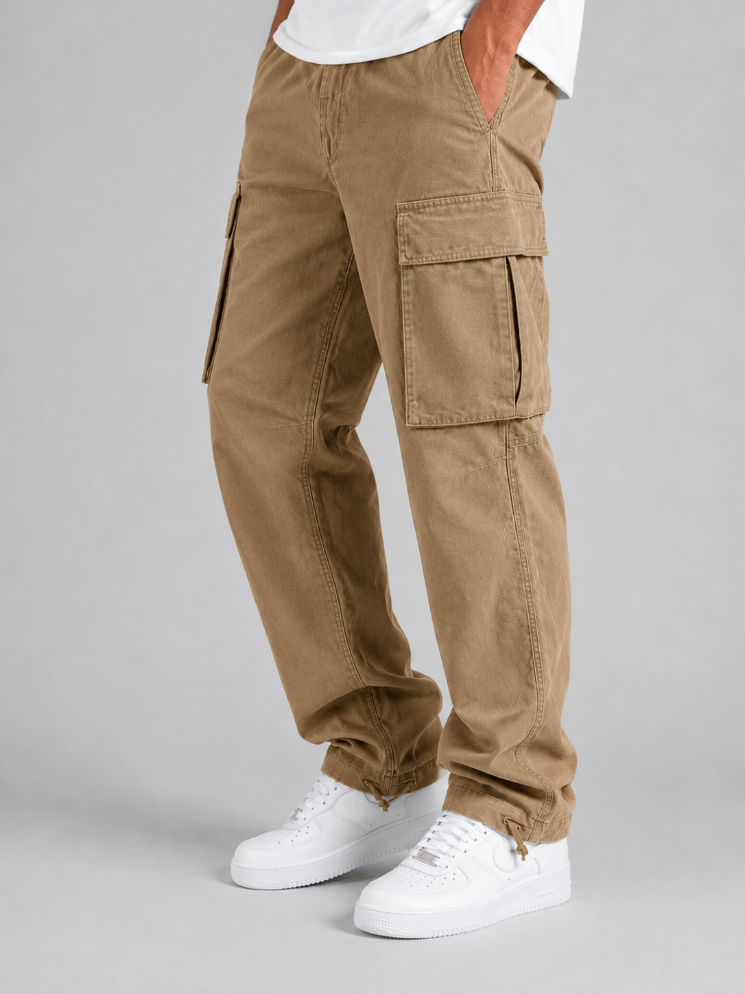 Pantalon cargo homme avec poches cargo