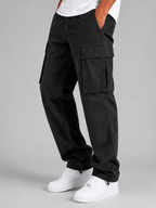 Pantalon cargo homme avec poches cargo