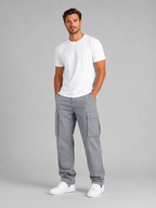 Pantalon cargo homme avec poches cargo