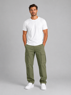 Pantalon cargo homme avec poches cargo