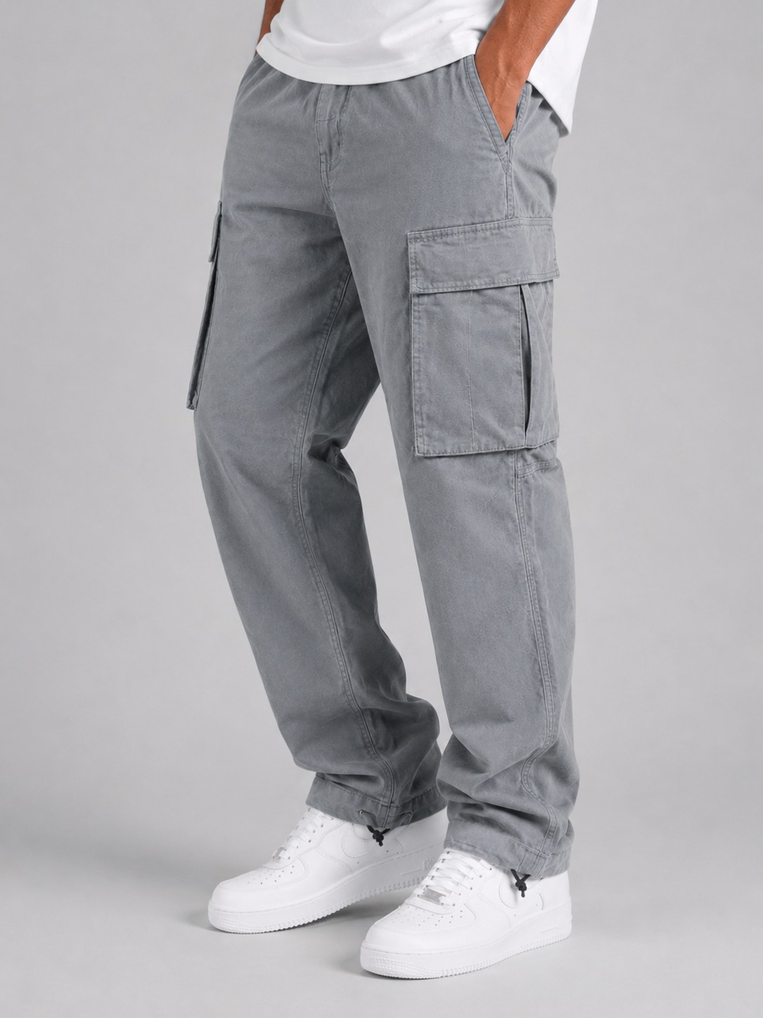 Pantalon cargo homme avec poches cargo