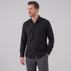 Herren Sommerhemd mit Knopfleiste
