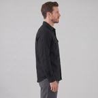 Herren Sommerhemd mit Knopfleiste