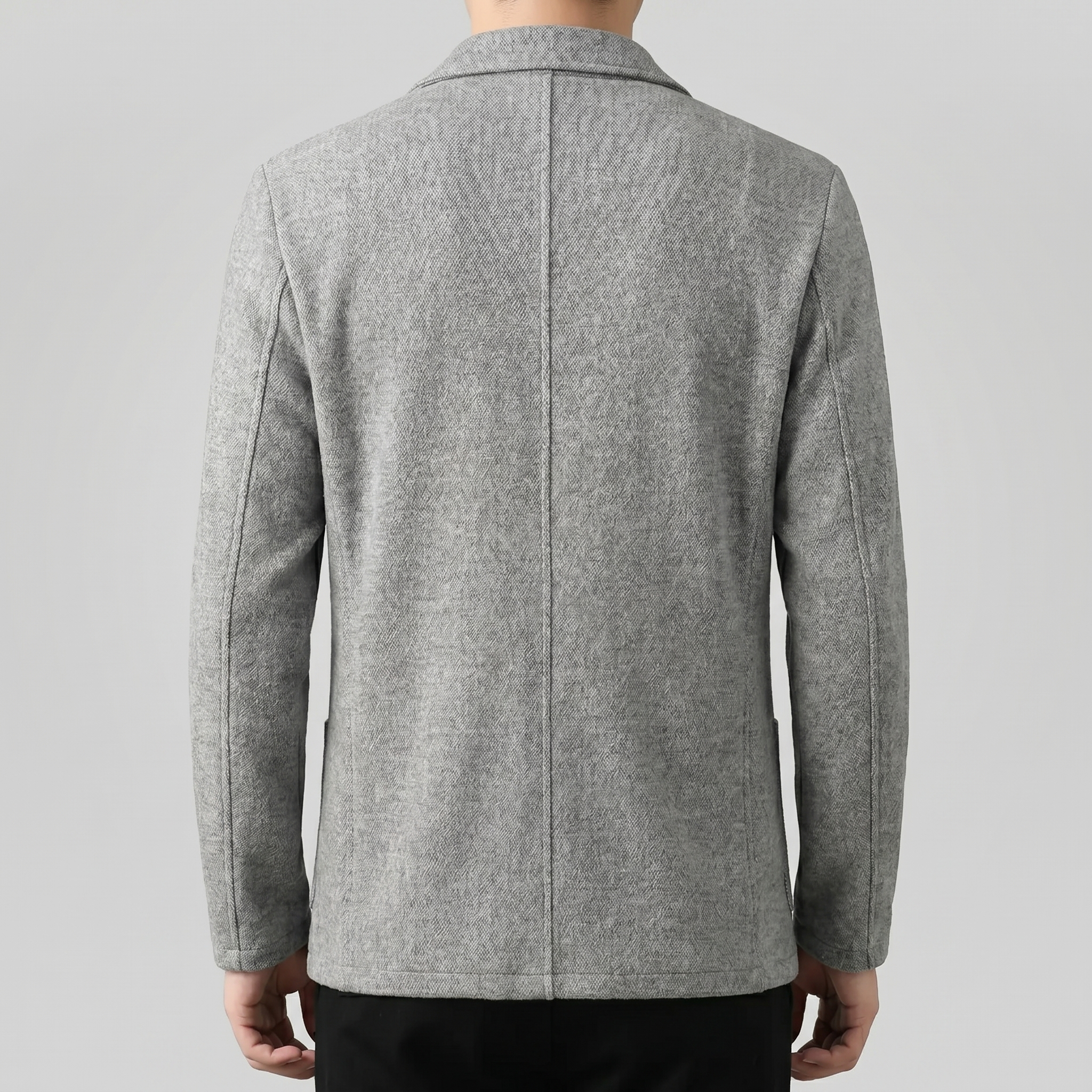 Herren-Jacke im Casual-Stil mit Tailored-Fit-Schnitt