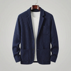 Herren-Jacke im Casual-Stil mit Tailored-Fit-Schnitt