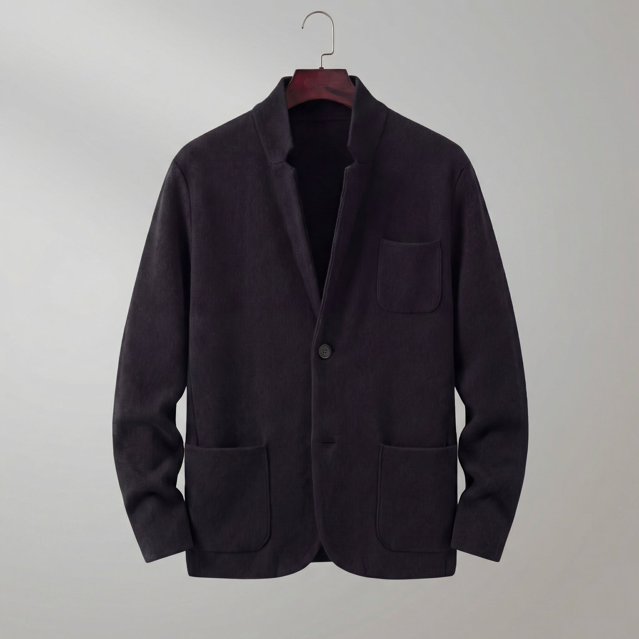 Herren-Jacke im Casual-Stil mit Tailored-Fit-Schnitt