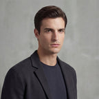 Herren-Jacke im Casual-Stil mit Tailored-Fit-Schnitt