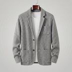 Herren-Jacke im Casual-Stil mit Tailored-Fit-Schnitt
