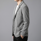 Herren-Jacke im Casual-Stil mit Tailored-Fit-Schnitt