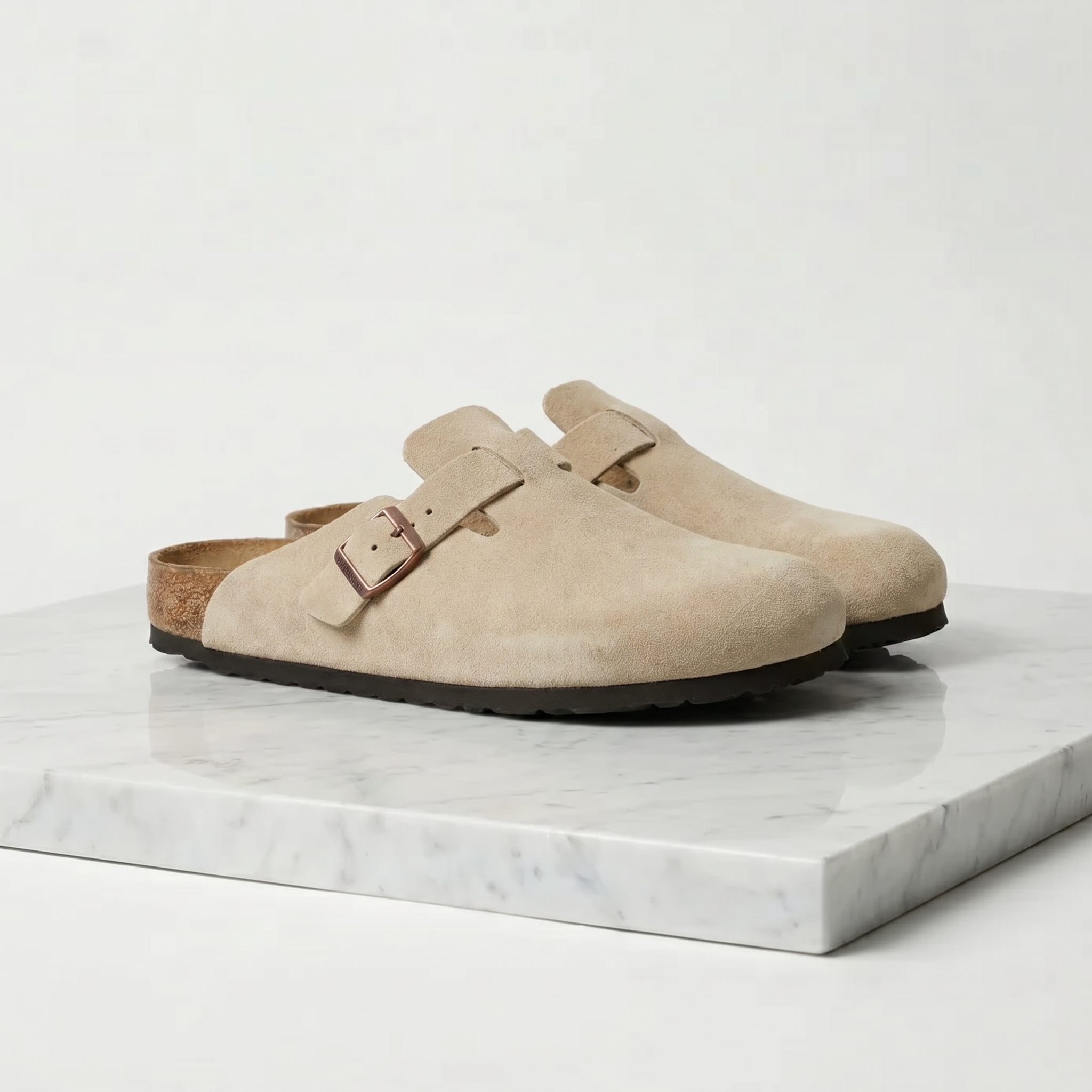 Clogs aus Wildleder für Herren