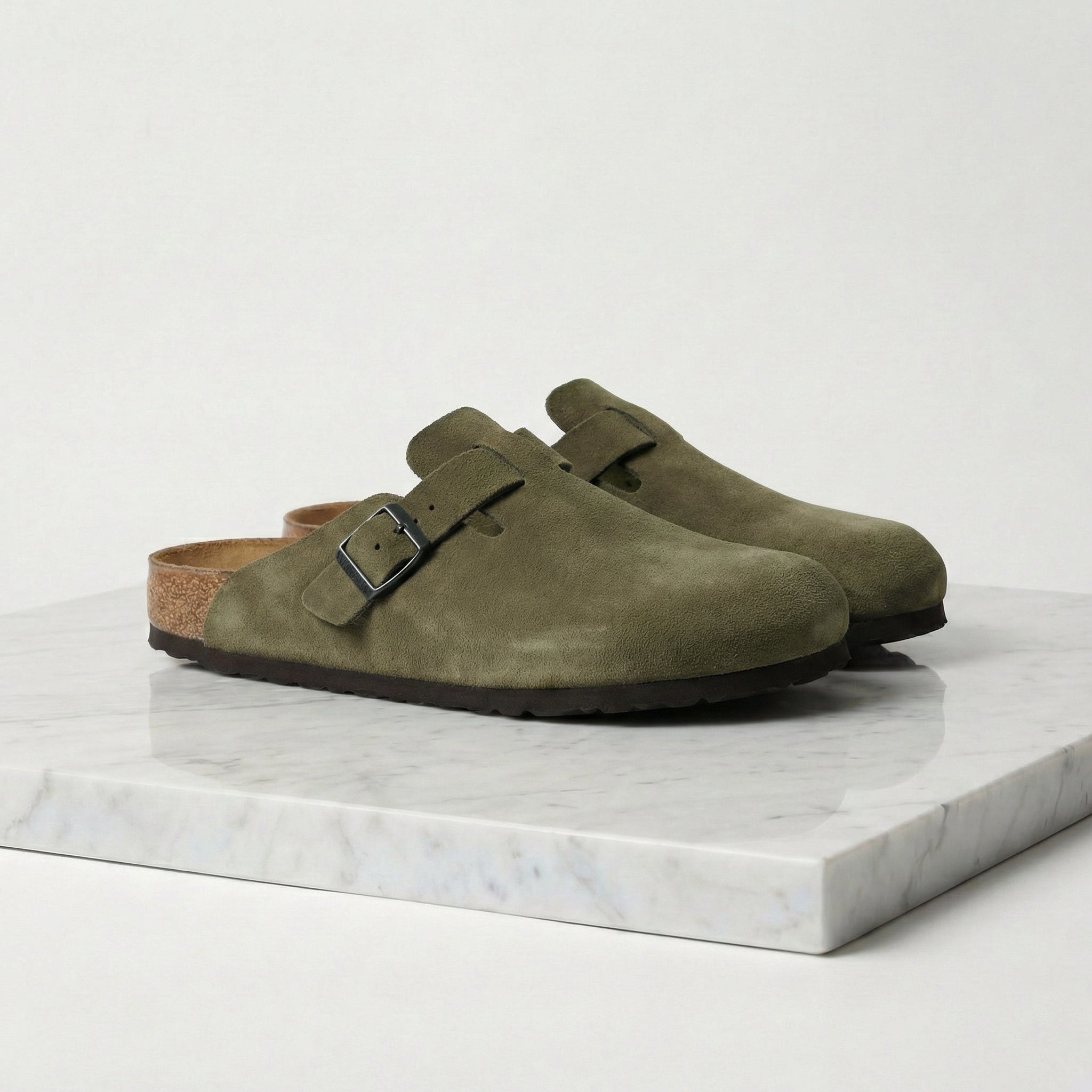 Clogs aus Wildleder für Herren
