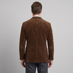 Herren-Blazer aus Cord mit passender Weste