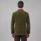 Herren-Blazer aus Cord mit passender Weste