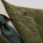 Herren-Blazer aus Cord mit passender Weste