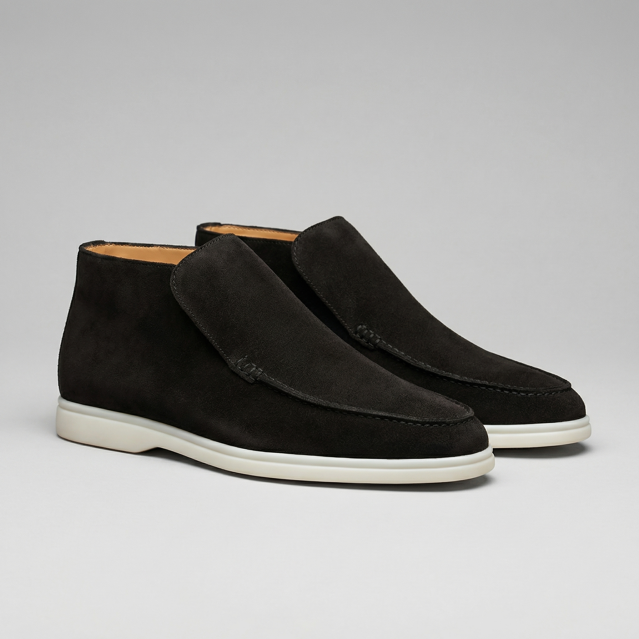Herren High Suede Loafers