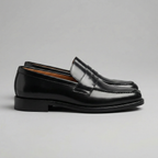 Klassische Leder Penny Loafers für Herren