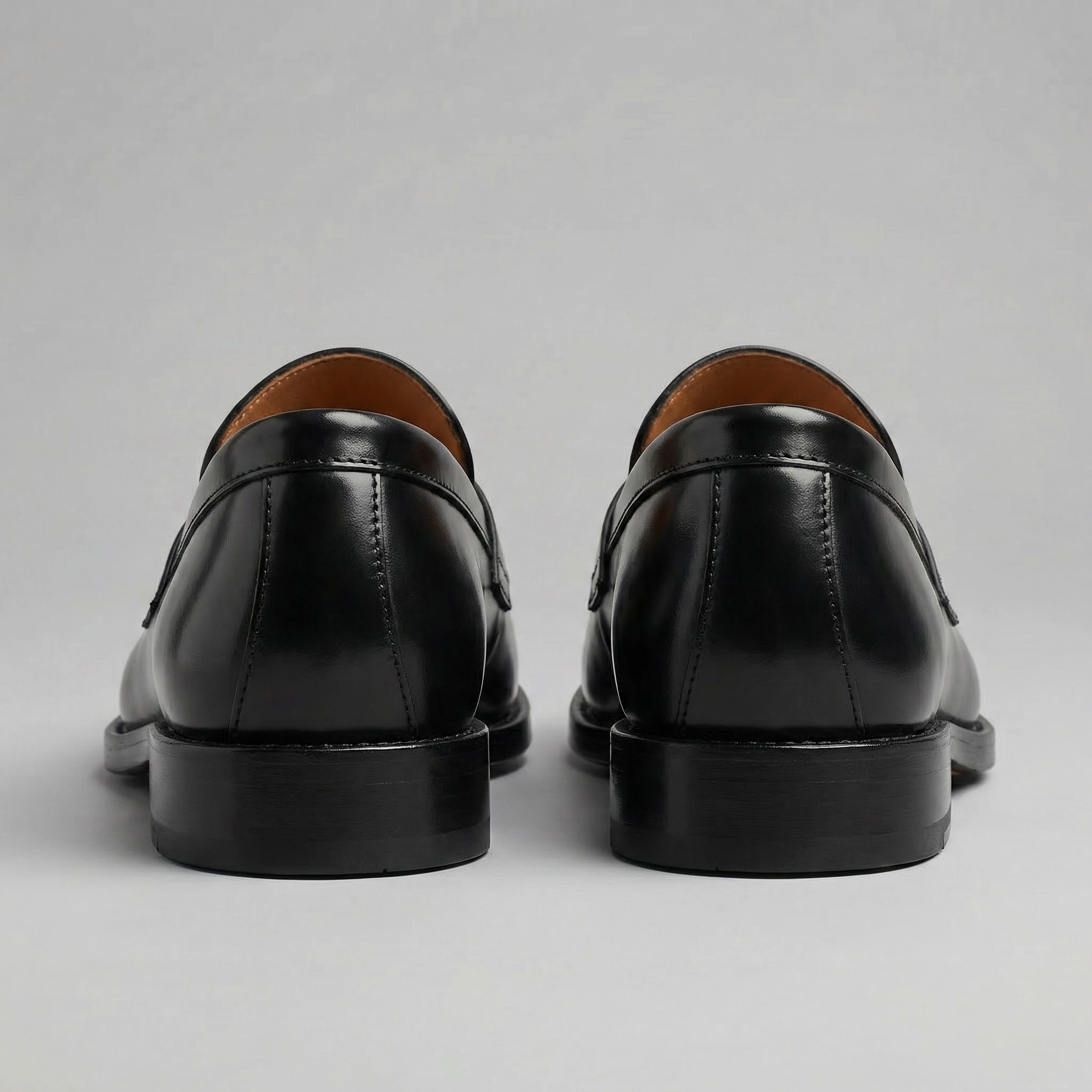 Klassische Leder Penny Loafers für Herren