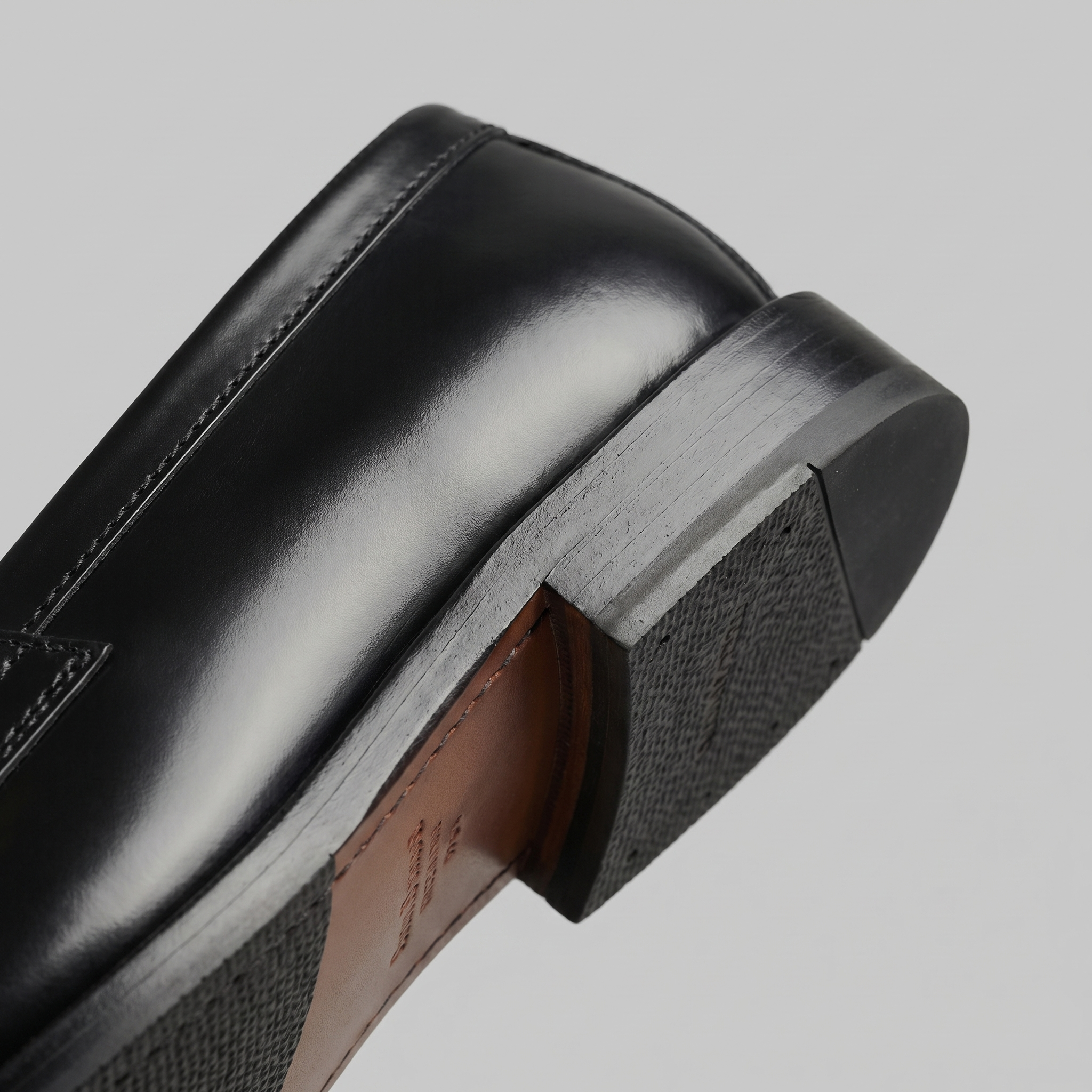Klassische Leder Penny Loafers für Herren