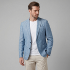 Eleganter Herrenblazer Herren-Leinenblazer
