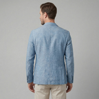 Eleganter Herrenblazer Herren-Leinenblazer